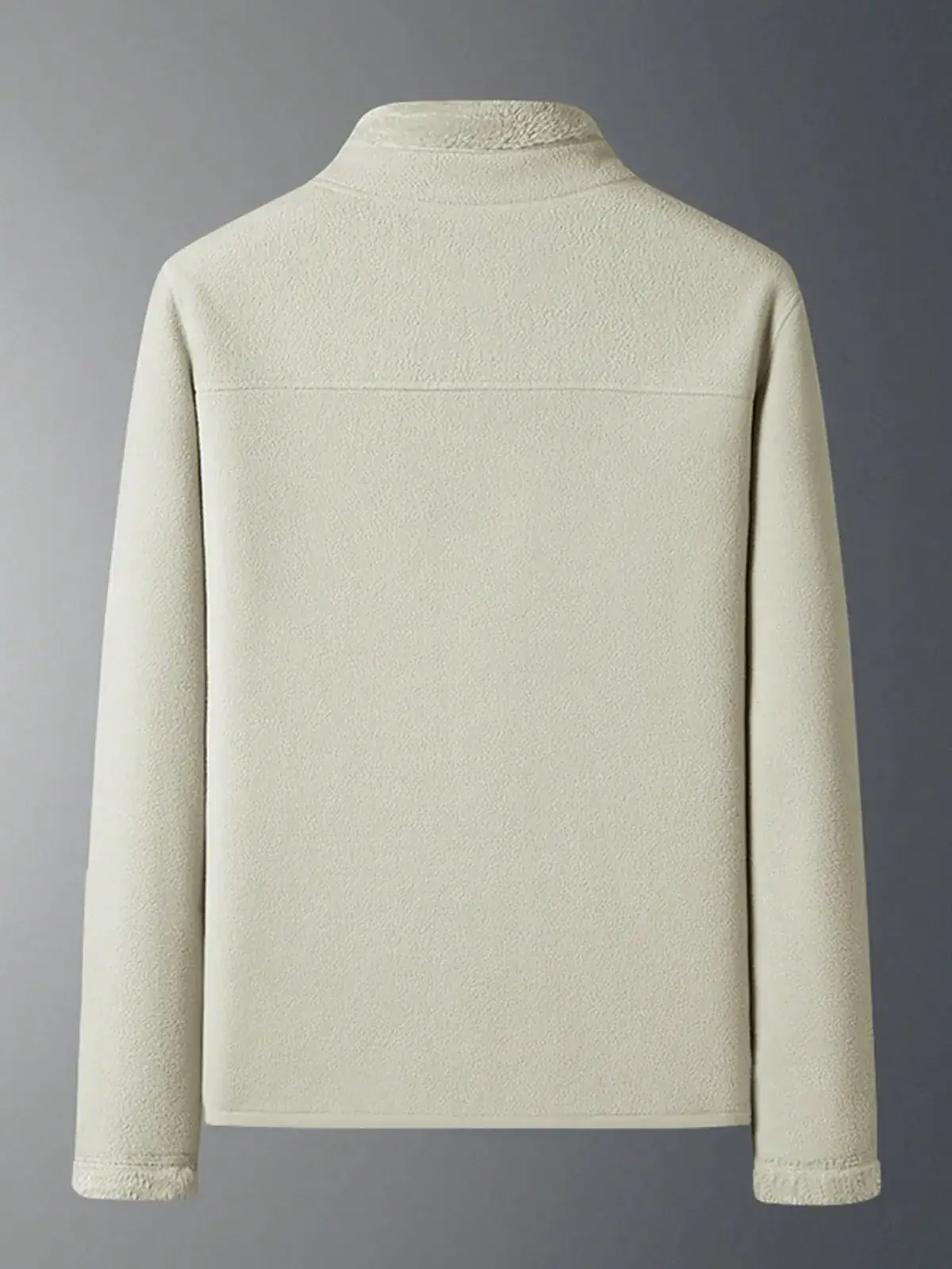 Jaqueta Fleece Dupla Face Tessa na cor Branco — foto 1 de 4