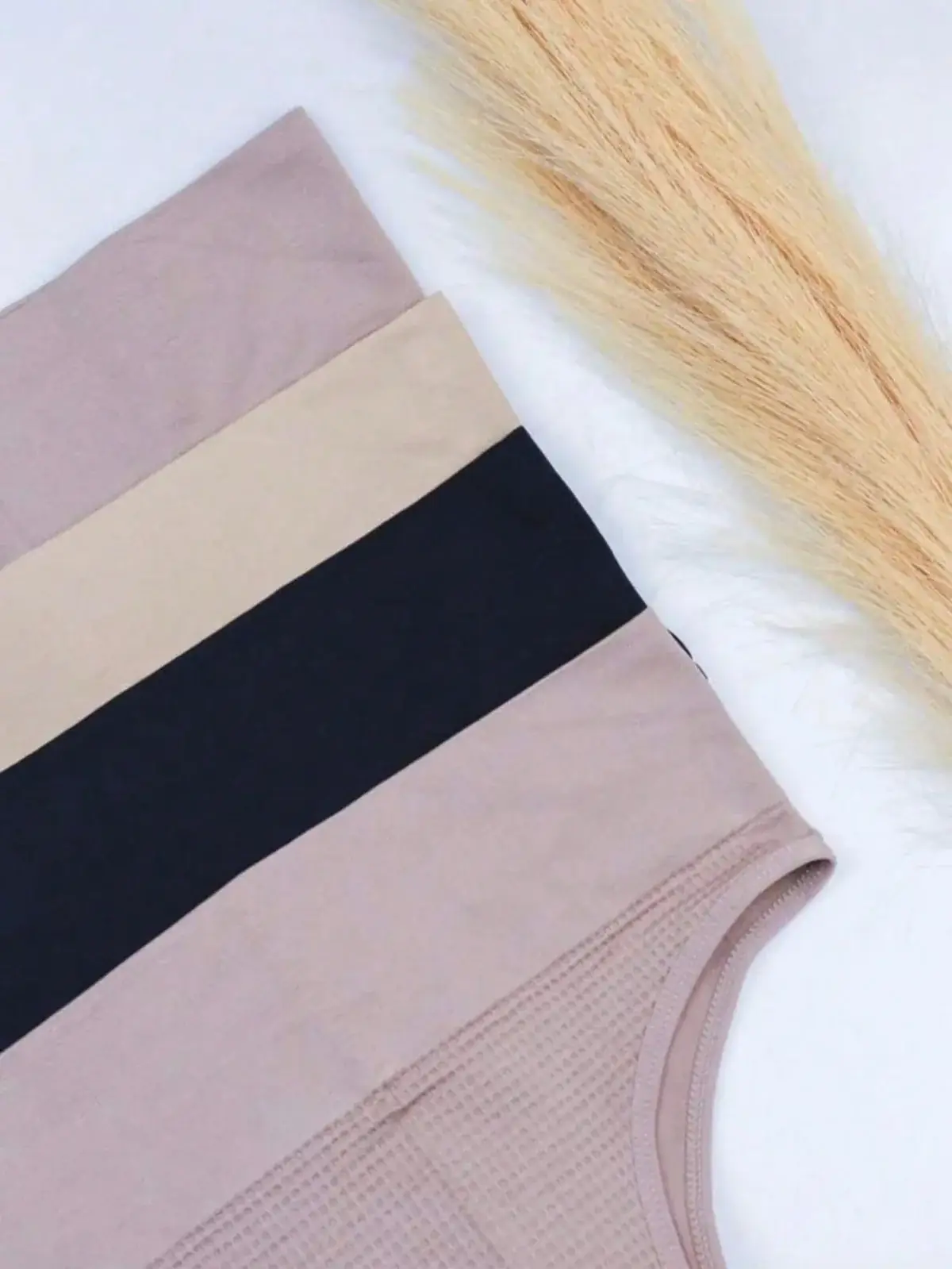 Kit 4 Calcinha Cintura Alta Tanga Confortável na cor Tons de Nude — foto 4 de 6