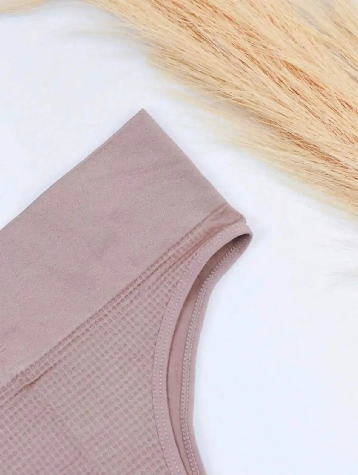 Kit 4 Calcinha Cintura Alta Tanga Confortável na cor Tons de Nude — foto 6 de 6
